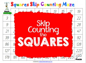 Skip Counting Squares