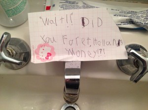Tooth Fairy Note