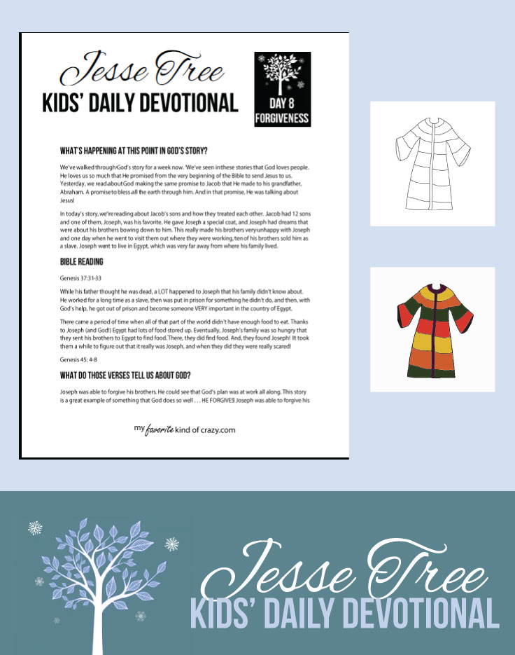 Child's Daily Devotions Bible Study Jesse Tree