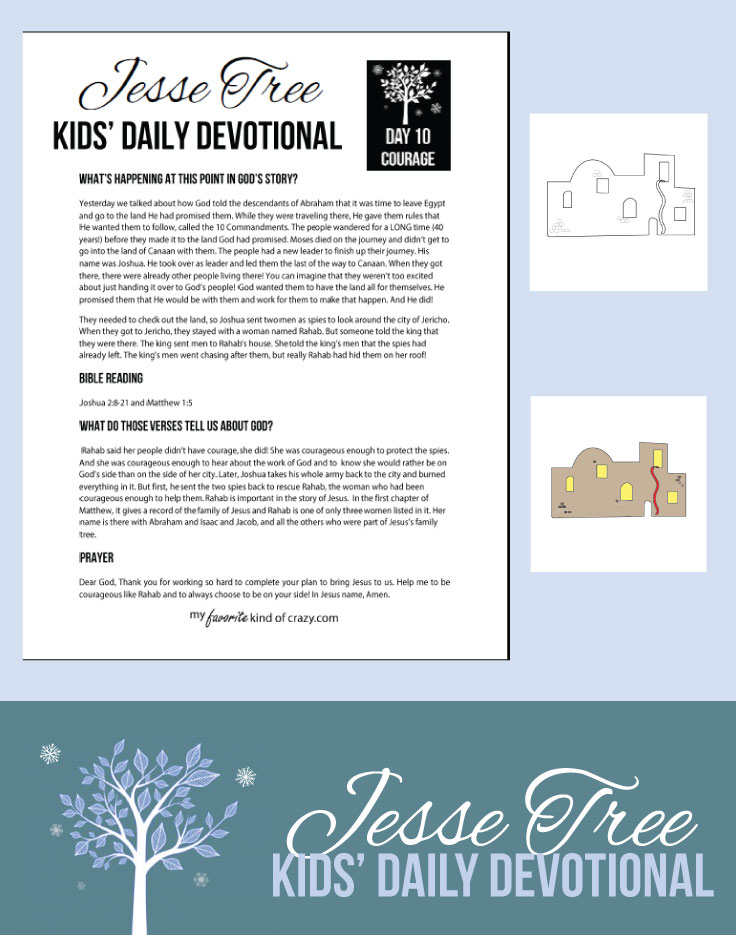 Kids Bible Devotional Jesse Tree Advent